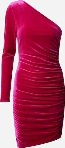 HUGO Red - Vestido de cocktail 'Napuna' em rosa: frente