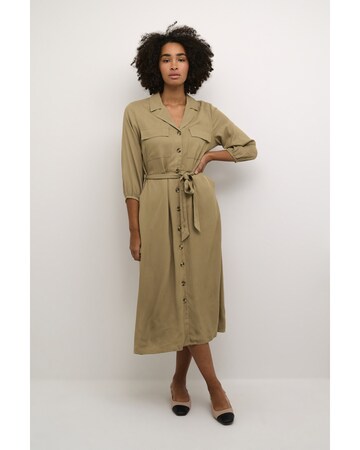 Kaffe Blusenkleid 'Nanna' in Braun