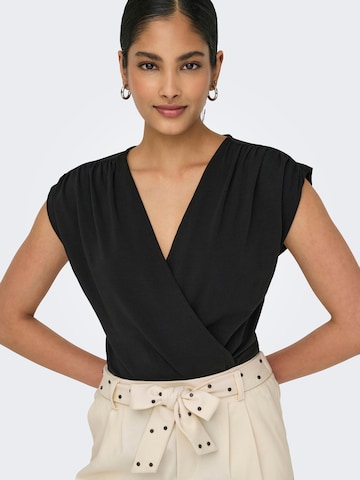 ONLY - Camisa body 'ONLANNY' em preto