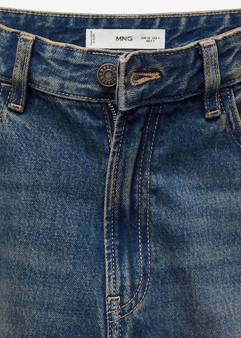 MANGO Zvonové kalhoty Džíny 'Miami' – modrá
