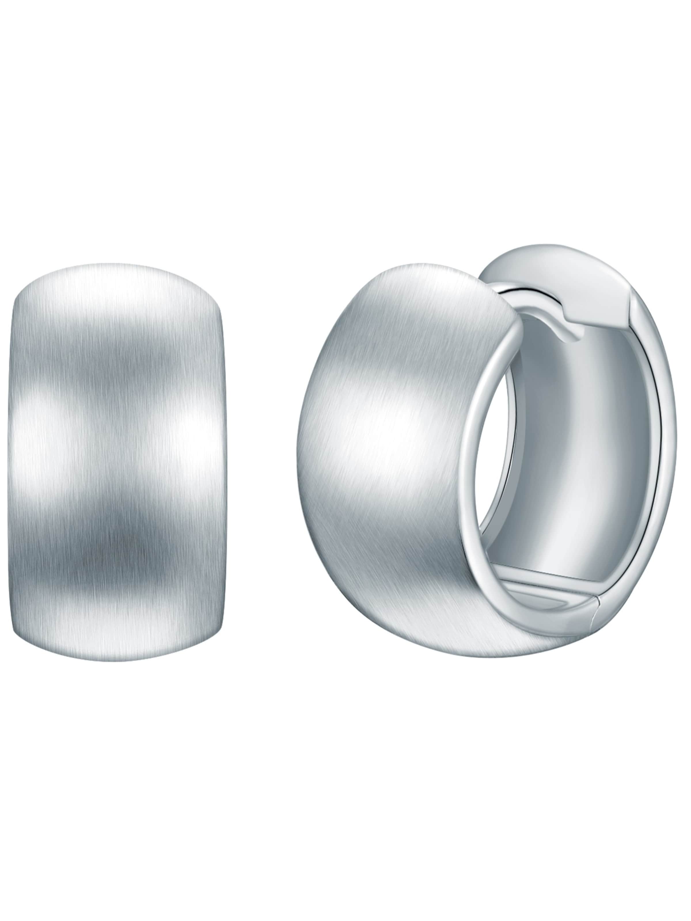 Boucles d'oreilles Rafaela Donata en argent : devant