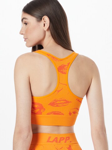 Lapp the Brand Bustier Sport bh in Oranje