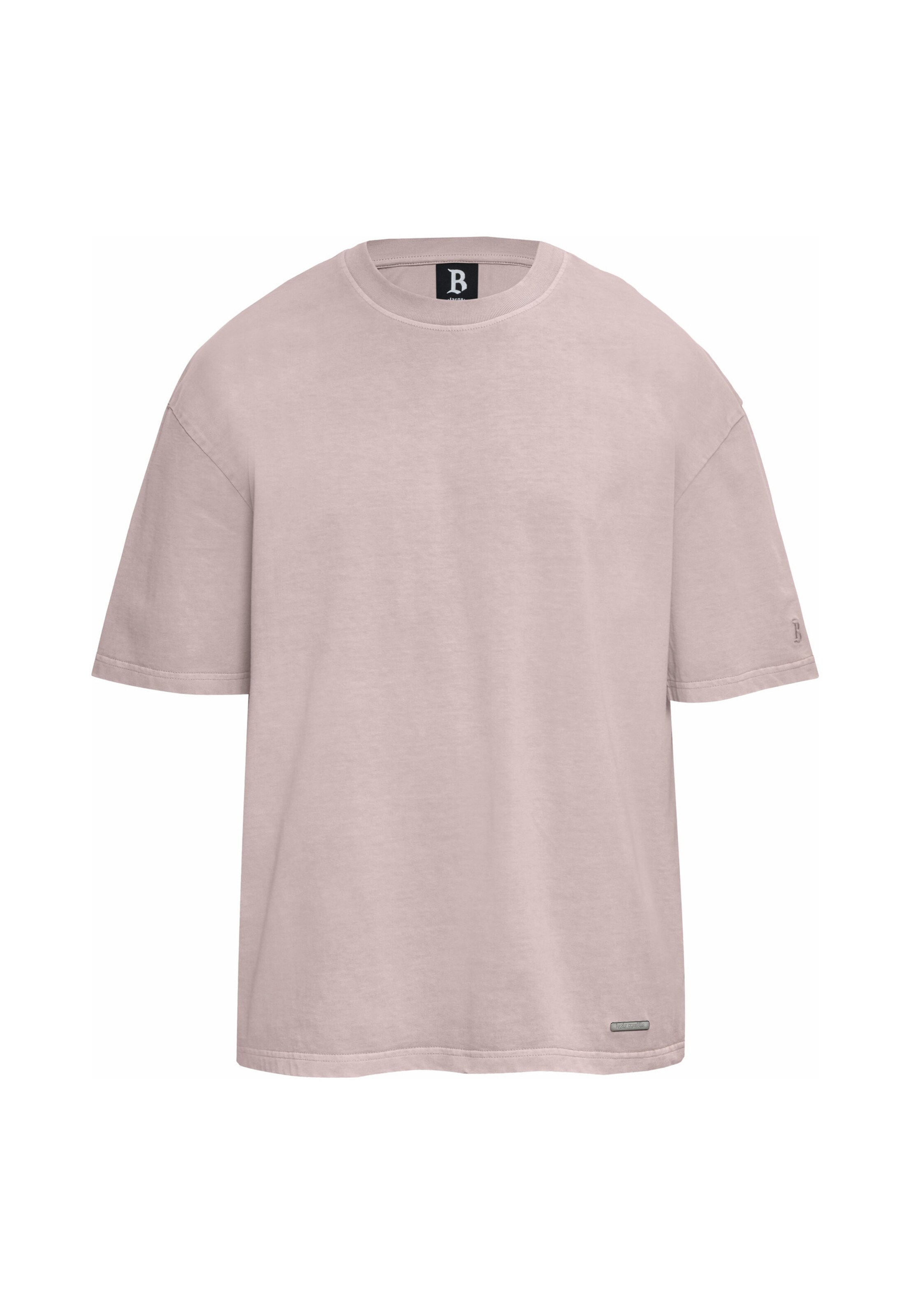 T-Shirt Dropsize en gris : devant