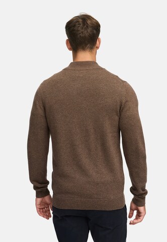 INDICODE JEANS Sweater 'INMargous' in Brown