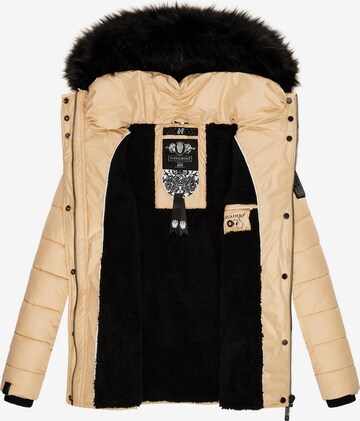 NAVAHOO Winter jacket 'Zuckerbiene' in Beige