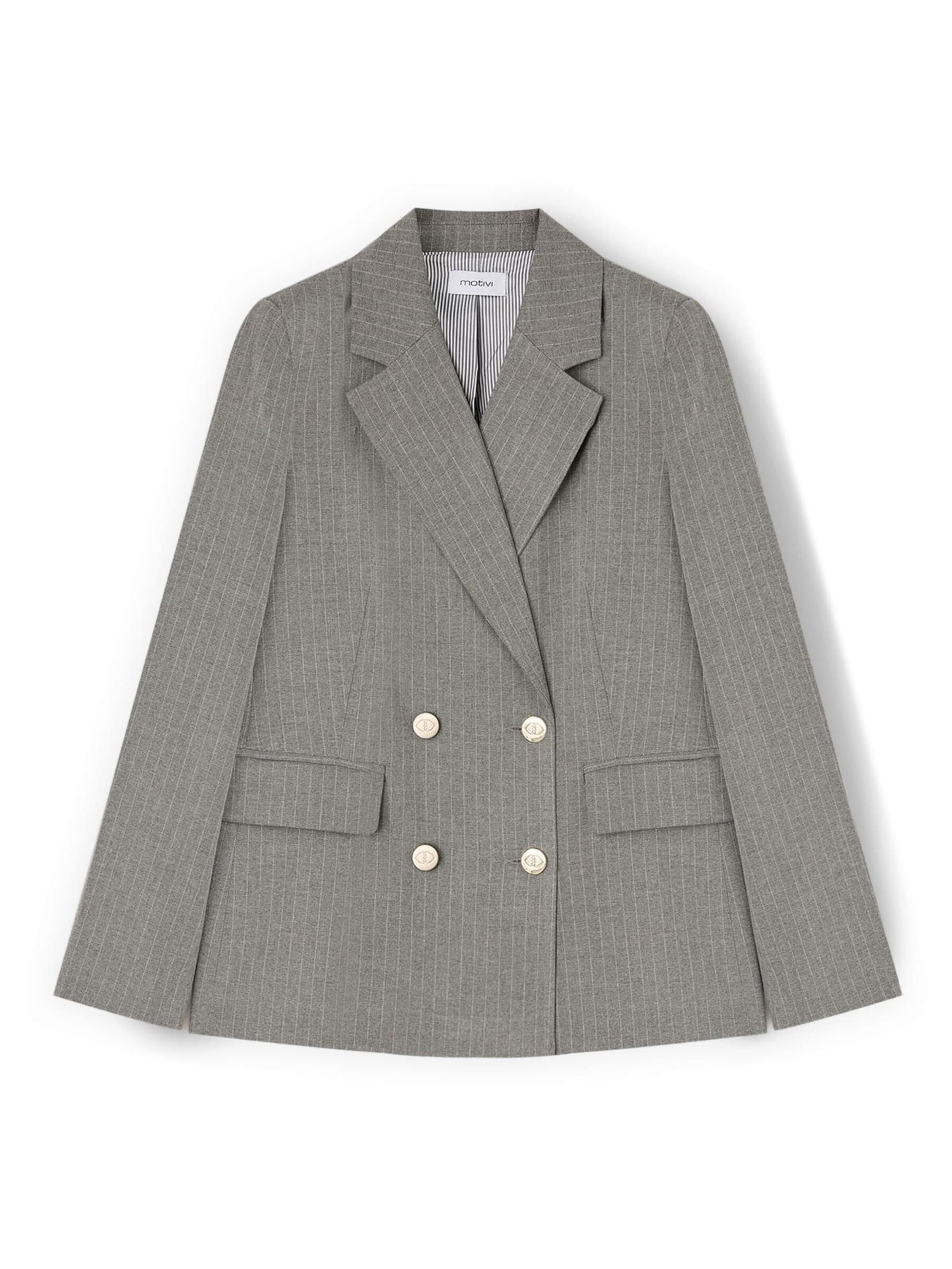MOTIVI - Blazer en gris: frente