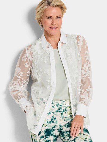 Goldner Blouse in Wit: voorkant