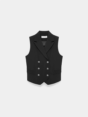 Dilvin Bodywarmer in Zwart: voorkant