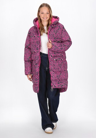 Manteau mi-saison MYMO en rose