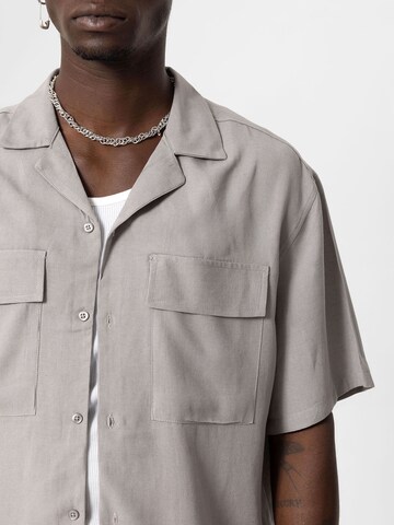 Fit confort Chemise 'Athens' VAMOS CLO en gris