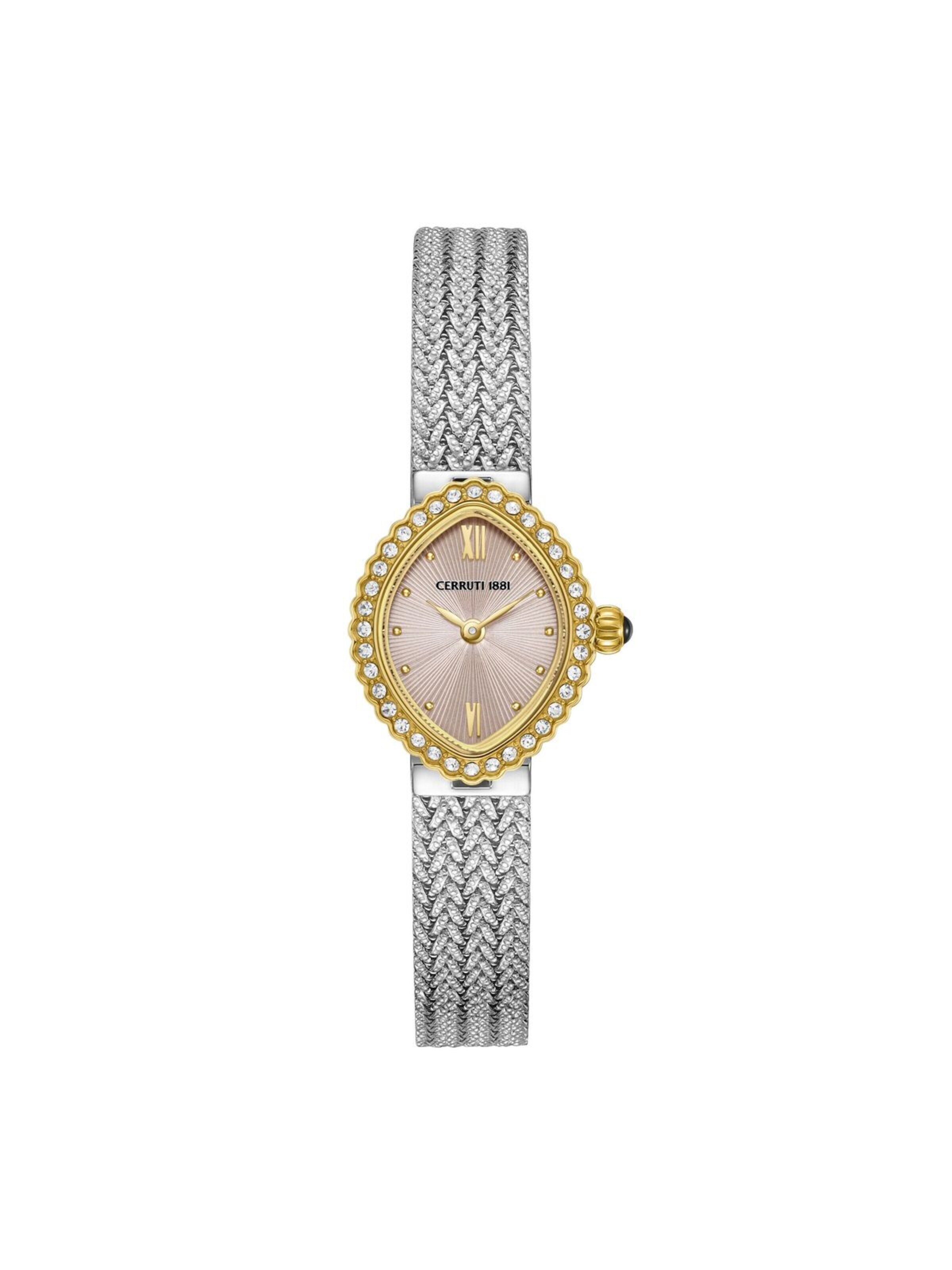 CERRUTI 1881 Analog watch 'Watch Terni' in Silver: front