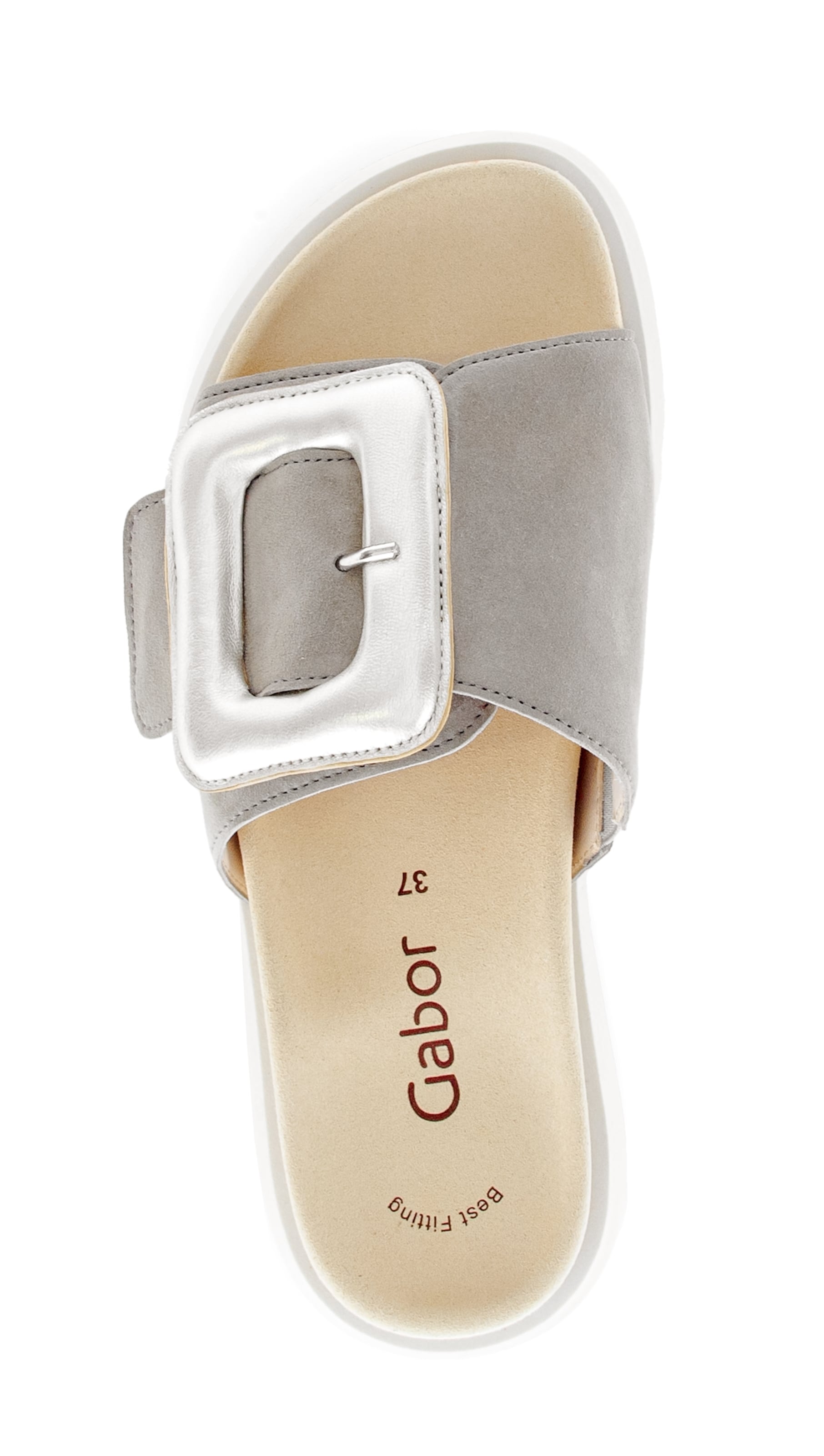 GABOR Pantolette in Grau