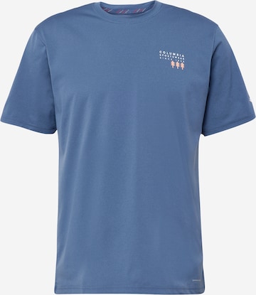 COLUMBIA - Camiseta funcional en azul: frente