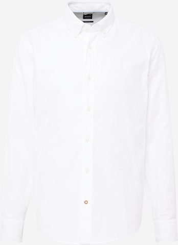 BOSS Black Slim fit Skjorta i vit: framsida