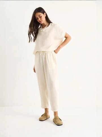 Bianco Lucci Hausanzug 'Zweiteiliges Set'‌‌‌‌‌‌ in Beige