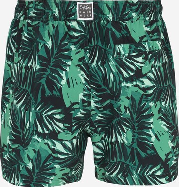 BJÖRN BORG Plavecké šortky – zelená