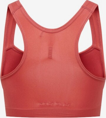ONLY PLAY Bustier Sport-BH in Rot