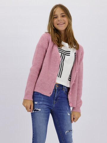 LTB Gebreid vest 'Sihopo' in Roze