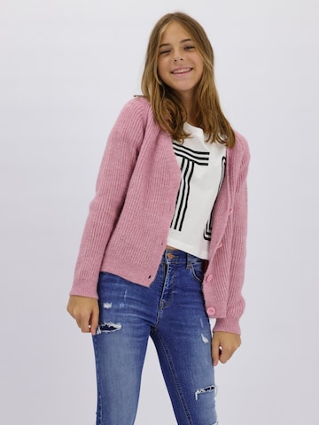 LTB Knit cardigan 'Sihopo' in Pink