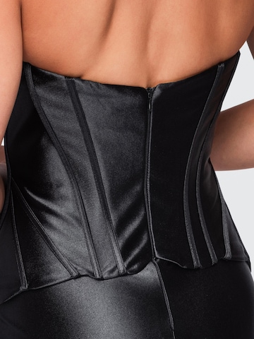 Ombre Abendkleid‌‌‌‌‌‌‌ in Schwarz