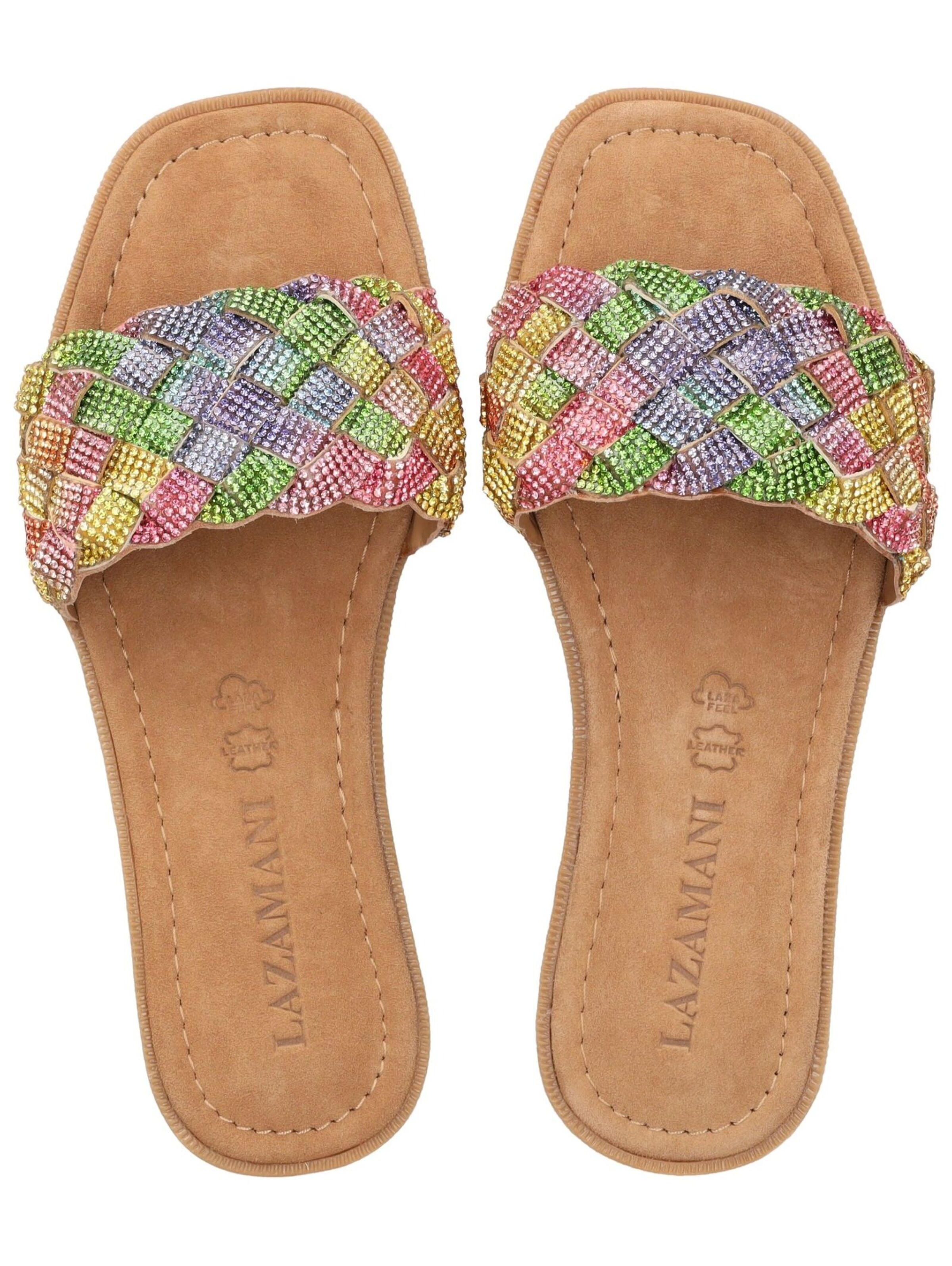 LAZAMANI Mules in Mixed colors