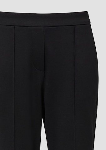 s.Oliver Regular Hose in Schwarz