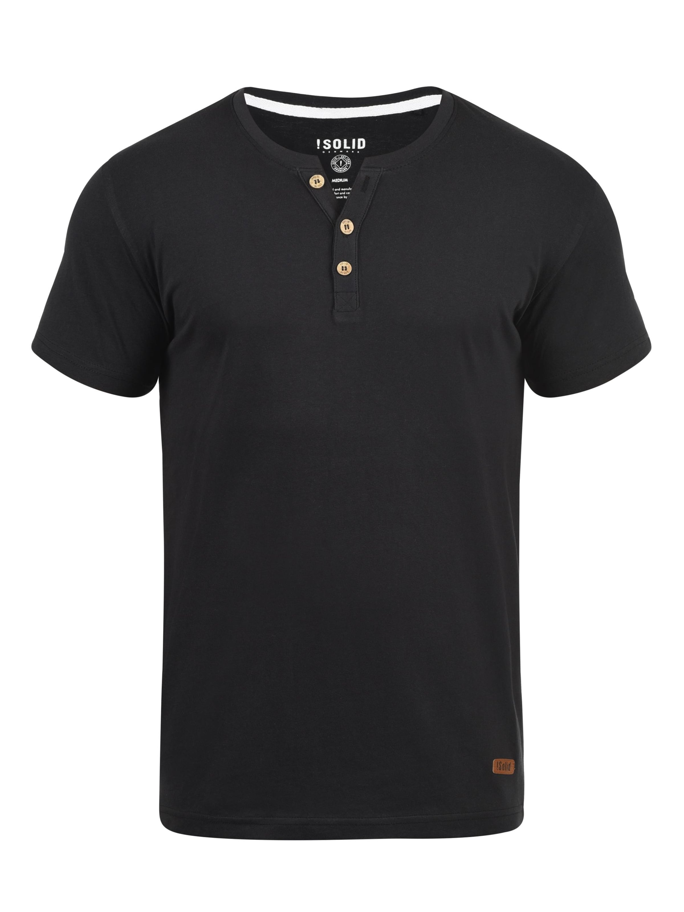 !Solid - Camiseta 'Volker' en negro: frente