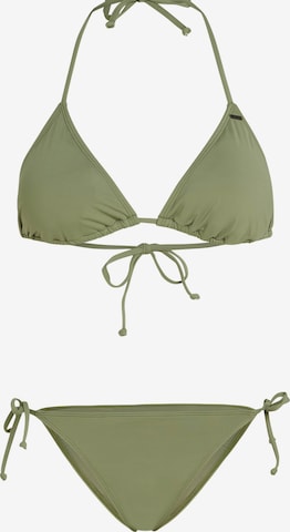 žalia O'NEILL Trikampė Bikinis 'Capri Bondey': priekis