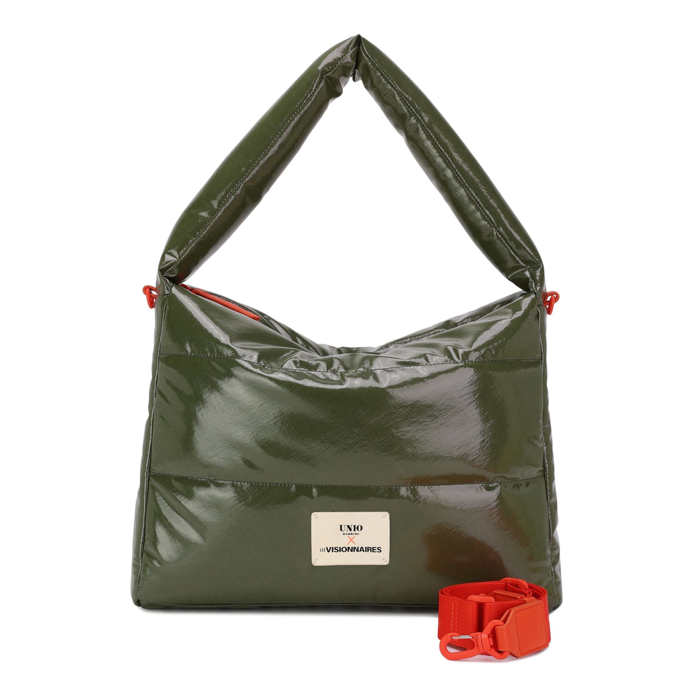 Les Visionnaires Shoulder bag 'Unio Hobo' in Green: front