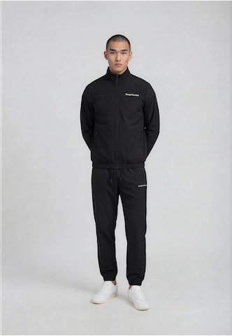 Completo per l'allenamento ' ' di Sergio Tacchini in nero: frontale