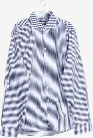 STRELLSON Button Up Shirt in L in Blue: front