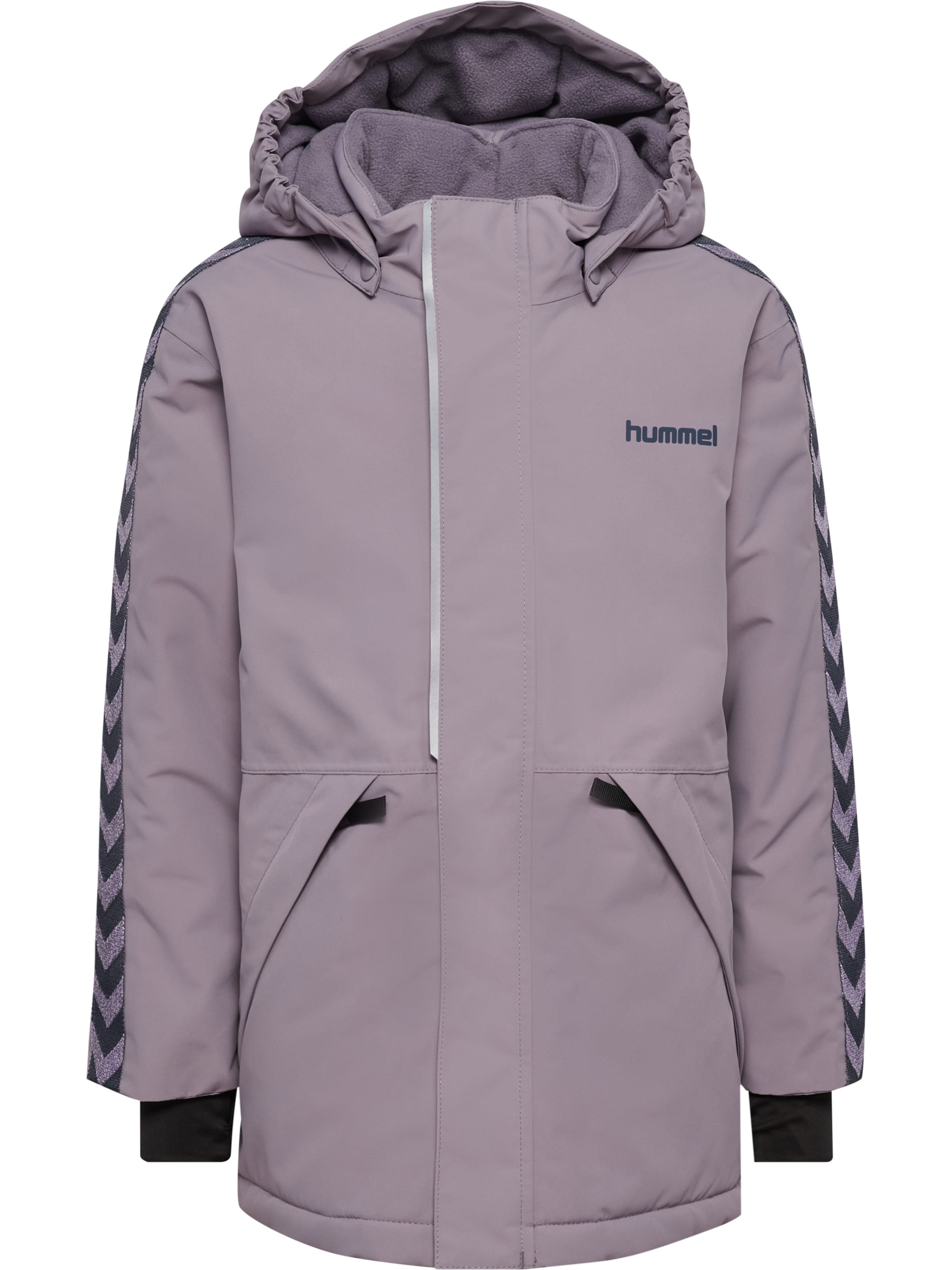 Hummel Sports jacket 'CHEVRON SNOW' in Purple: front
