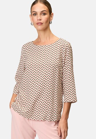zero Blouse in Beige: voorkant