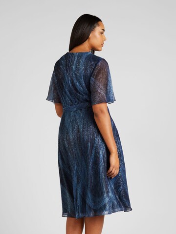 Robe de cocktail SWING Curve en bleu