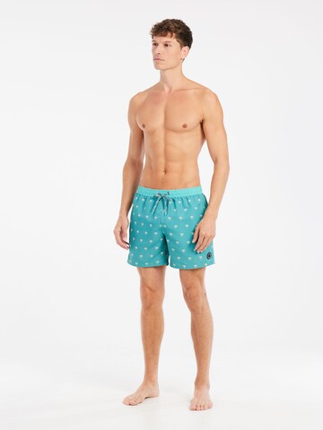PROTEST Badeshorts 'PRTParco' in Grün: Vorderseite