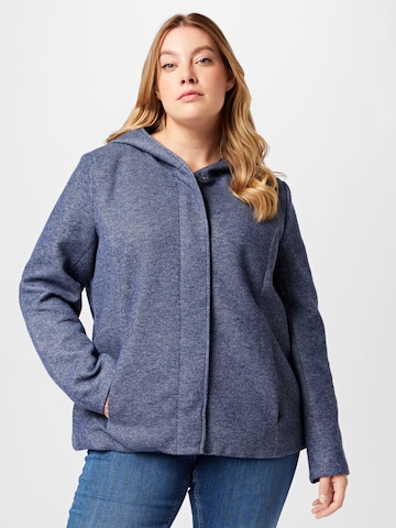 ONLY Carmakoma Between-season jacket 'Sedona' in Blue: front