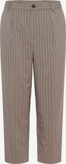 Kaffe Laskoshousut 'KAHeather' värissä taupe / valkoinen, Tuotenäkymä