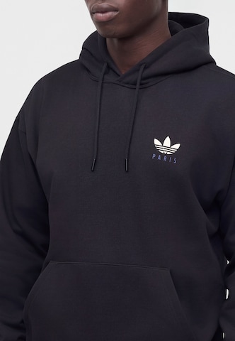 ADIDAS ORIGINALS Sweatshirt 'PARIS MAP' in Zwart