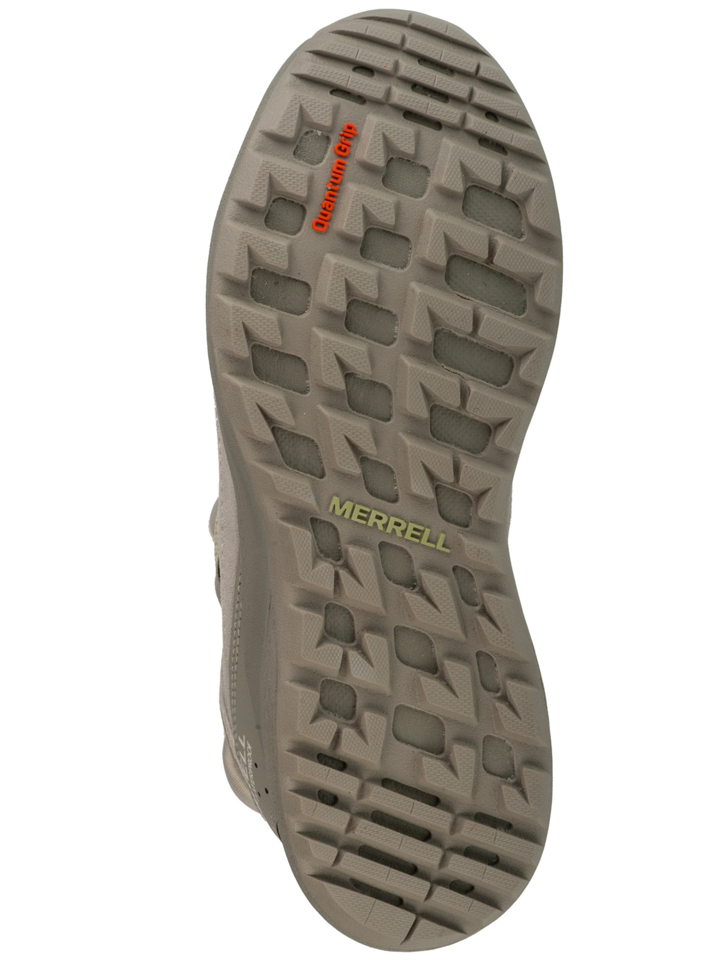 MERRELL Boots 'Merrell Wildwood Mid Leather WP' in Grey