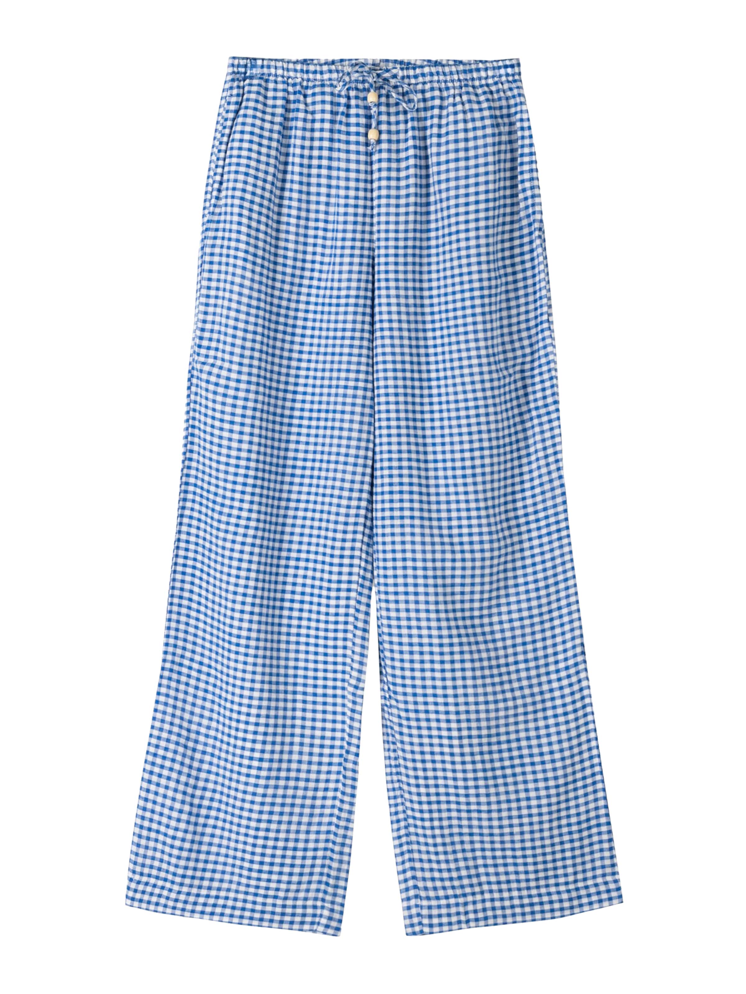 regular Pantaloni di Bershka in blu: frontale