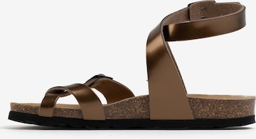 Bayton Sandal 'Swan' in Gold