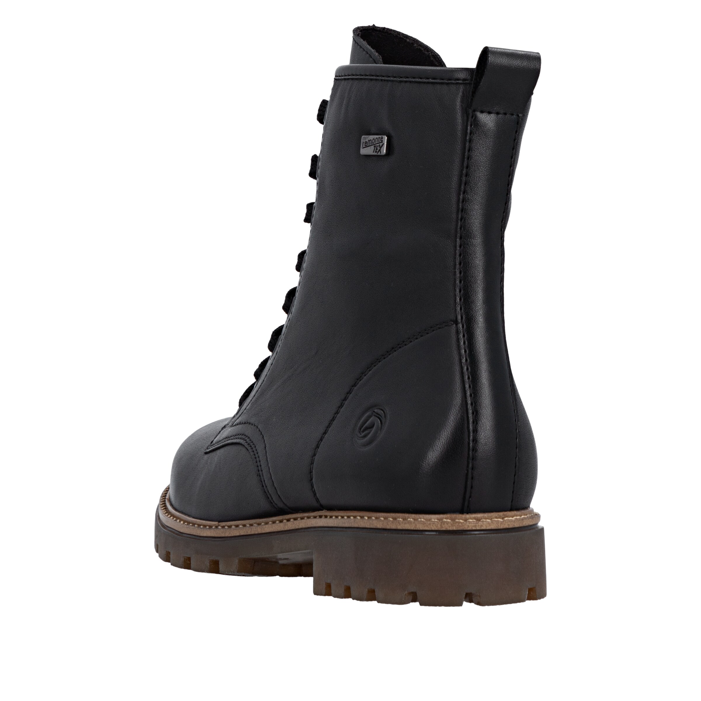 Bottines à lacets REMONTE en noir