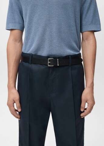 MANGO MAN Loosefit Hose 'Lighter' in Blau