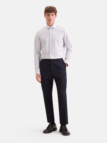SEIDENSTICKER Slim Fit Hemd in Weiß