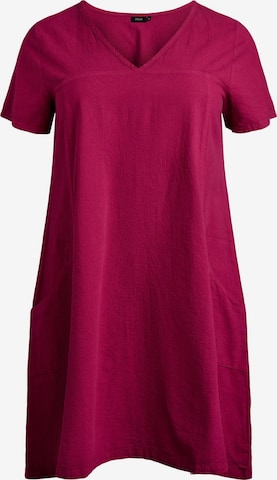 raudona Zizzi Suknelė 'Jeasy': priekis