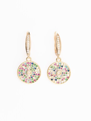 Secret Stones Earrings 'Mandala' in Mixed colors: front