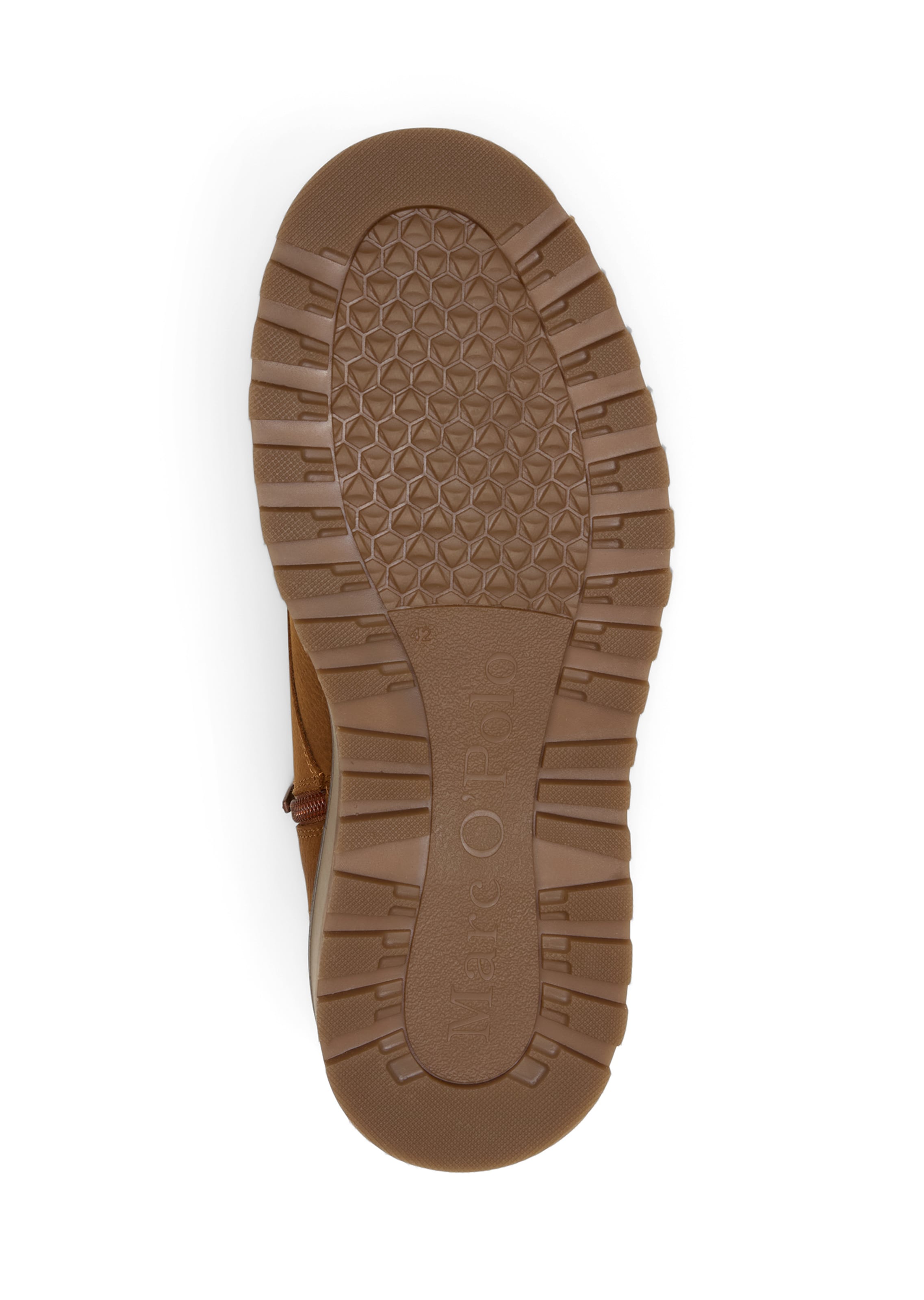 Marc O'Polo Schnürboots 'Jack' in Beige: unten