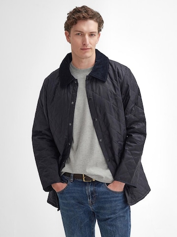 Barbour Winterjas 'Liddesdale' in Blauw: voorkant
