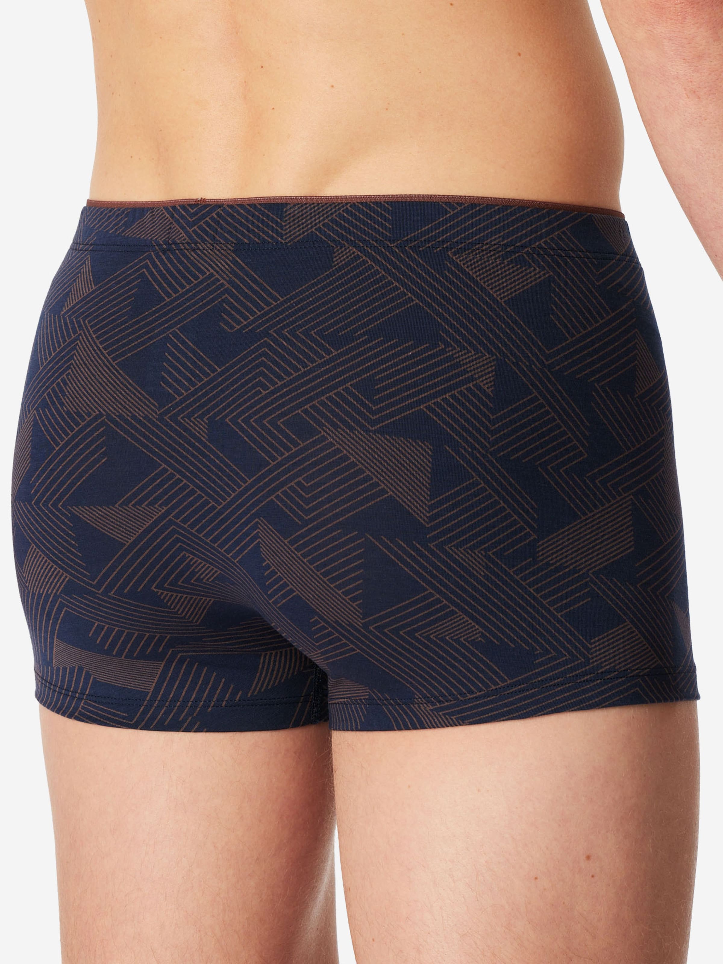 Boxers 'Long Life Soft' SCHIESSER en bleu