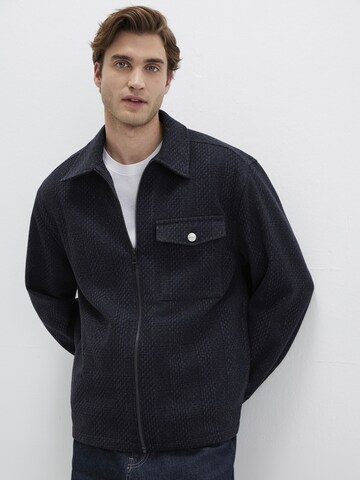 Mavi Comfort Fit Hemd in Grau: Vorderseite